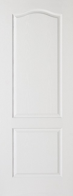 White Primed Classical 2 Panel  FD30 - 44mm - Solid Core - LPD